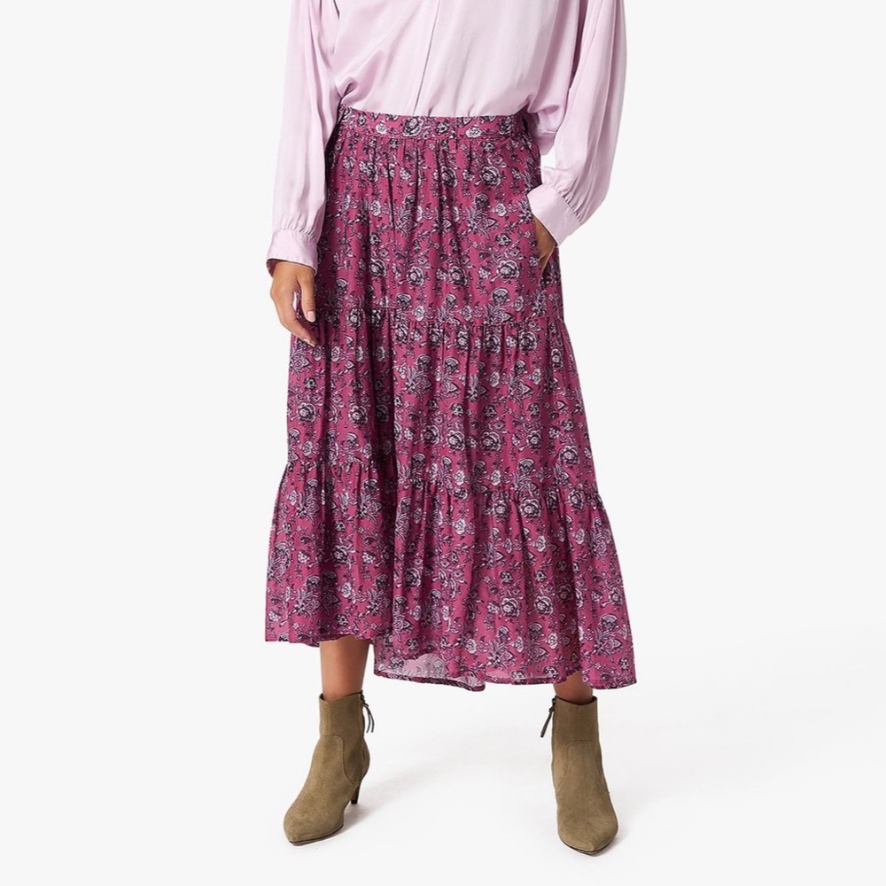 Xirena Iris Skirt in Wild Rose